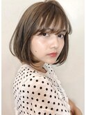 ナチュラルで可愛さ抜群ワンカールボブ