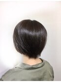 ナチュラルアッシュ・ショートスタイル/20代30代40代50代60代