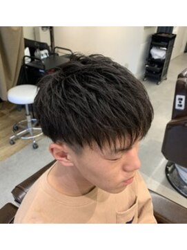 クフィア メンズヘアー カンポ 難波店(CUFFIA MEN'S HAIR CAMPO) ナチュラル束感ダウンバング