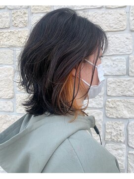 アリーナ 緑が丘店(arena) 外はねレイヤーボブ