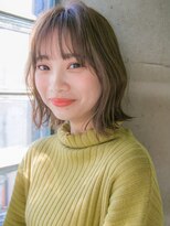 リリアン 青山(relian) ウェーブ外はねボブ