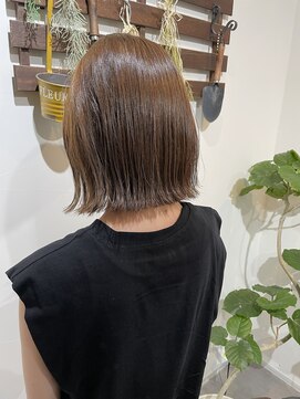 フープヘアー(HOOP.HAIR) ぷつっとボブ/抜け感スタイル