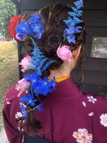 ナンバーエイト(number eight)&nbsp;崩れない編み下ろし★成人式・結婚式・二次会・お呼ばれ ドレス