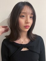 ラグゼ(Luxe) ふわっと大人可愛い鎖骨ミディ【Luxe井上彩】