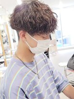 フィフス 原宿(fifth)&nbsp;波巻きツイストスパイラルパーマ刈り上げツーブロックマッシュ