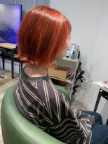 ヘアースパリゾート リアン 燕三条店(Lien)&nbsp;外ハネボブ_オレンジ_