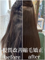 ネオリーブアオバ 高田馬場店(Neolive aoba) 髪質改善縮毛矯正　施術例4