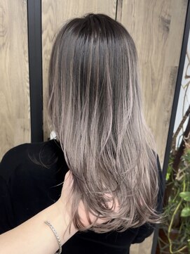 ヴィフ 大船(VIF) 白髪ぼかし/脱白髪染めバレイヤージュ/ケアブリーチダブルカラー