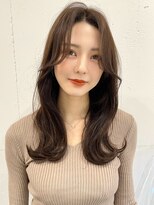 ルームバイシー 新宿(Loom. by Sea)&nbsp;大人ガーリー×ダークアッシュ[似合わせカット/ミディアム]