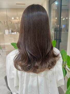 ミズチャーム(Ms.CHARM) ミルクティーアッシュグレージュ/艶髪カラー