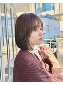 内巻きボブ 20代30代40代ヘア 小顔 大阪ボブ 梅田