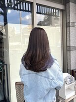 ミニム ヘアー(minim hair)&nbsp;【minim×りの】レイヤーカット×イヤリングカラー