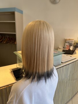 ドイ(DOI) ブロンド×ブラック　エンドカラー