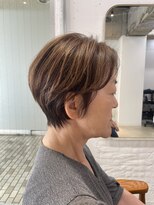 ロタ 吉祥寺(RoTa)&nbsp;レイヤーカット/ウェットヘア/オリーブベージュ/デザインカラー