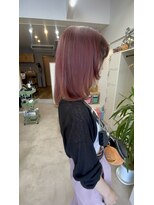 オリビアヘアー(OLIVIA HAIR) キレイでかわいいピンクベージュ