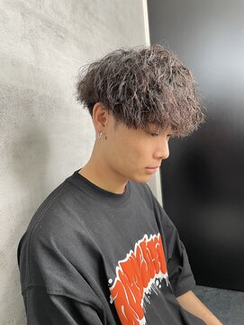 ネクスト 静岡店(NEXT) MEN'S HAIR カルマパーマ ダークアッシュ ニュアンスパーマ