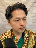 メンズショートパーマ