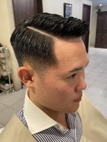 グレイスフルバーバーロンドン 大宮店(Graceful Barber London)&nbsp;ロンドンクラシック七三ショート【大宮/バーバー】