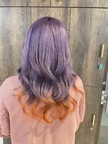 アジールヘア 池袋東口店(agir hair)&nbsp;デザインカラー推しラベンダーアレンジカラー☆池袋