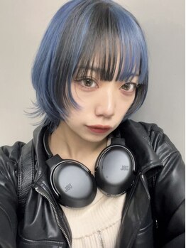 サーカス 町田(circus)の写真/ケアブリーチ使用でダメージレスに透明感のある髪色に★トレンド感溢れる韓国風スタイルが大人気！