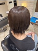 アッシュカラー×くびれカット