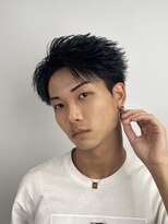 レグノバイグランツ 天神大名店(REGNO by GLANZ)&nbsp;フェザーショート/フェザーパーマ/波巻きパーマ/メンズカラー