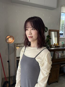 ヘアー バトン(hair vaton) レッドカラー