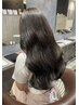【川口指名】ブリーチなし透明感ダークトーンカラー+カット20％OFF