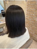 【髪質改善縮毛矯正】朝のお手入れ楽ちん外ハネボブ