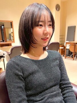 トップヘアー アヴェニュー 刈谷(TOPHAIR Avenue) 今人気の顔まわりレイヤーボブ
