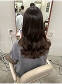 コテ巻きパーマ/デジタルパーマロング/ミディアムパーマ/パーマ