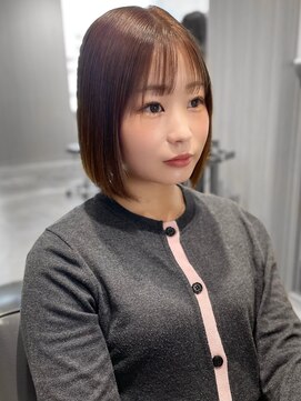 ユーフォリア 新宿通り(Euphoria) ウォームブラウン/切りっぱなしボブ