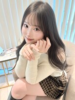 マインバイアフロートギンザ(MYNE by AFLOAT GINZA)&nbsp;レイヤー/顔周りカット/ダークグレージュ/透明感カラー