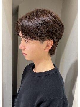 ヴァンメン 大曽根(VAN MEN) フェザーパーマラウンドマッシュ