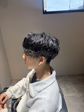 ハイプ 木更津(HYPE) 【シャドウパーマ】MEN’S/リバースセンターパート/木更津