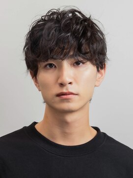 メンズヘアムニ 恵比寿(Men’s hair MUNi) メンズ◎ツイストパーマ×アッシュグレーカラー