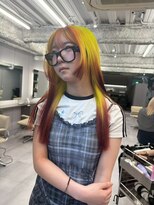 ロテサカエ(Lote.Sakae)&nbsp;着物ヘア/大人ガーリー/ダークアッシュ/似合わせカット/栄