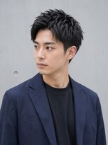 クラシコ 錦糸町(CLASSICO) スパイキーショートツイストスパイラルスーツセンターパート