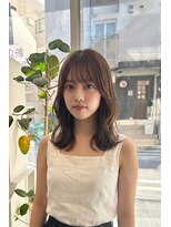 トレ(tre.) 髪質改善 レイヤースタイル 大人可愛い