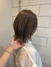 似合わせカット+アディクシーカラー+トリートメント¥9900