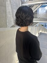 バイ ユア オウン フラワーズ コロン カバ 松本駅前(buy your own flowers : kava)&nbsp;パーマで大人女子力UP◎抜け感ウェーブ×美髪デジタルパーマボブ