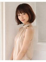ドロップ(drop) 大人可愛い×まとまるナチュラルボブ