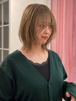 キャパサウス 春日 大野城店(CAPA south) ボブレイヤー ブリーチ ハイトーン 顔周りカット 髪質改善 20代
