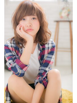 カノン(canon) 【canon】大人かわいいウェーブ・ナチュラルボブ☆