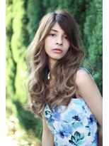 クーエフー(coo et fuu)&nbsp;デジタルパーマのフェミニンロングスタイル♪藤沢