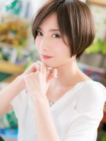 カバーヘア イヴ 戸頭店(COVER HAIR EVE)&nbsp;*EVE戸頭*まとまりフォルム…美人度UP小顔前下がりボブa!