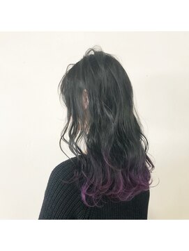 ミュー(Mu) パープルグラデーション