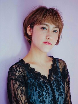 アイナ 浅草美容院(Aina) テラコッタ風♪マニッシュショート◎30代40代50代