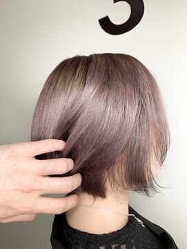 ワット 新宿店 ハイトーン×ラベンダーベージュ☆【担当DAIKI】