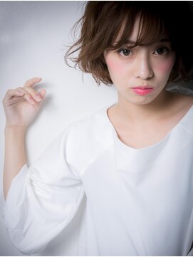 カバーヘア 上尾西口店(COVER HAIR) 大人かわいい♪Aラインゆるふわ小顔ボブw上尾30代40代50代